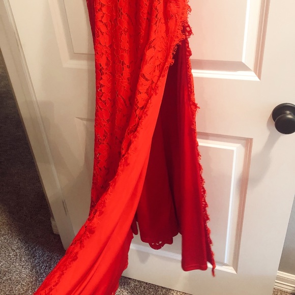 NWT Lulus Red Formal/Prom Dress - Picture 7 of 8
